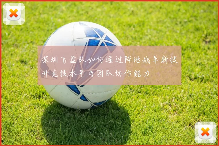 深圳飞盘队如何通过阵地战革新提升竞技水平与团队协作能力